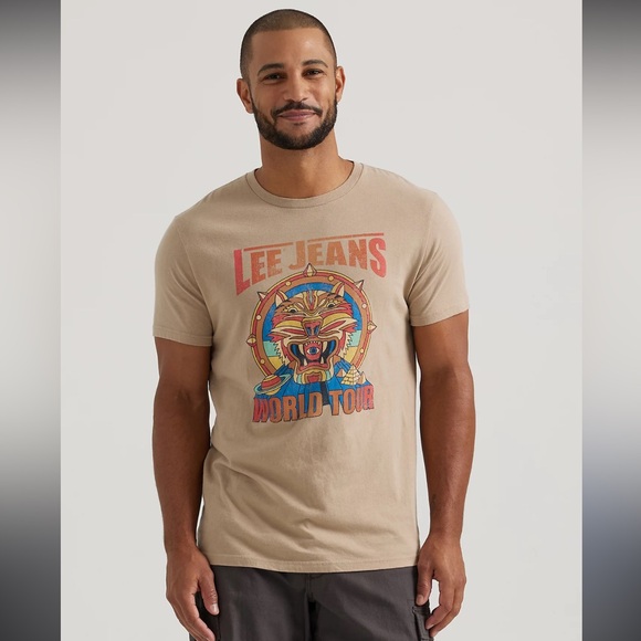 🆕 mens Lee jeans shirt unisex - Picture 1 of 5